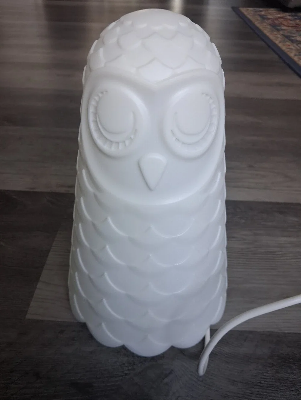 IKEA White Owl Night Light Accent Lamp
